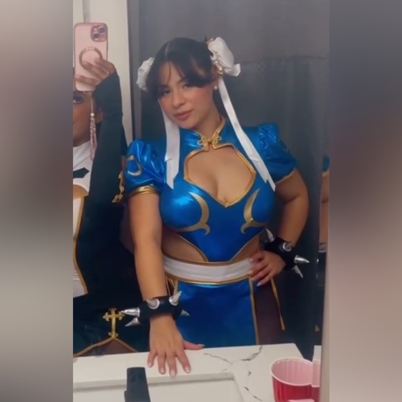 Official Street Fighter Battle Chun-Li Costume Size M - Picture 5 of 5